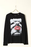 画像1: NO COMMENT PARIS ノーコメントパリ glamour Lost liberty ref` L/S{NC-LTM.GLAM10-BLK-AFA} (1)