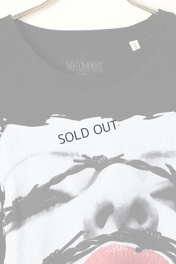 画像2: {SOLD}NO COMMENT PARIS ノーコメントパリ glamour Lost liberty ref` L/S{NC-LTM.GLAM10-BLK-AFA} (2)