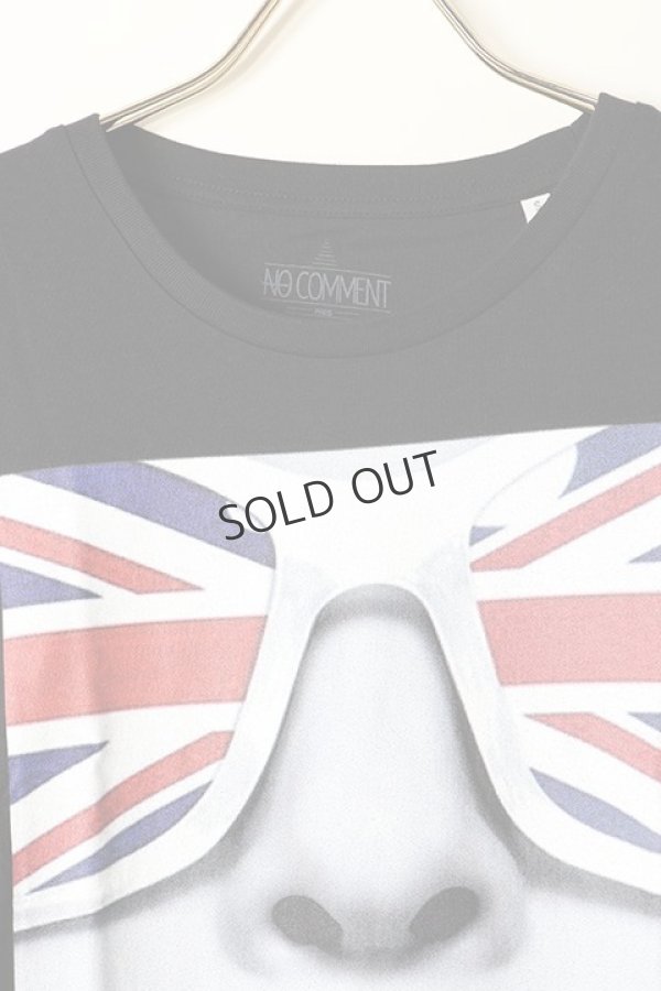 画像2: {SOLD}NO COMMENT PARIS ノーコメントパリ glamour tendance-LONDON fag L/S{NC-LTM.GLAM25-BLK-AFA} (2)