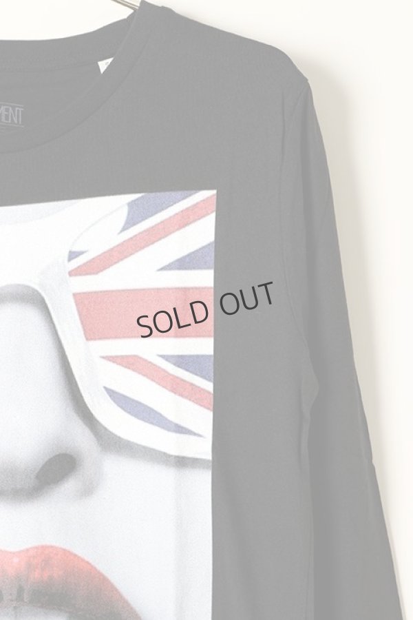 画像3: {SOLD}NO COMMENT PARIS ノーコメントパリ glamour tendance-LONDON fag L/S{NC-LTM.GLAM25-BLK-AFA} (3)