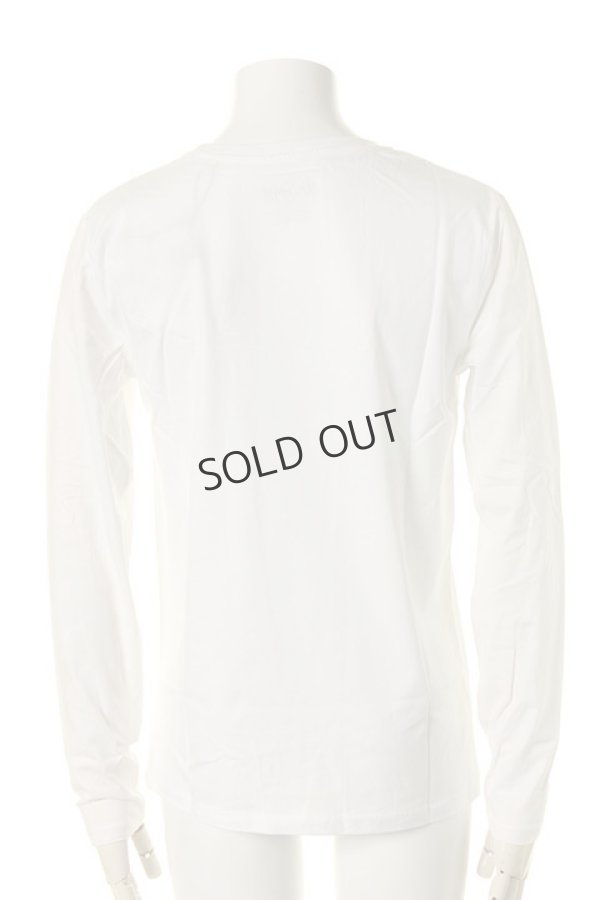 画像2: {SOLD}NO COMMENT PARIS ノーコメントパリ glamour tendance-LONDON fag L/S{NC-LTM.GLAM25-WHT-AFA} (2)