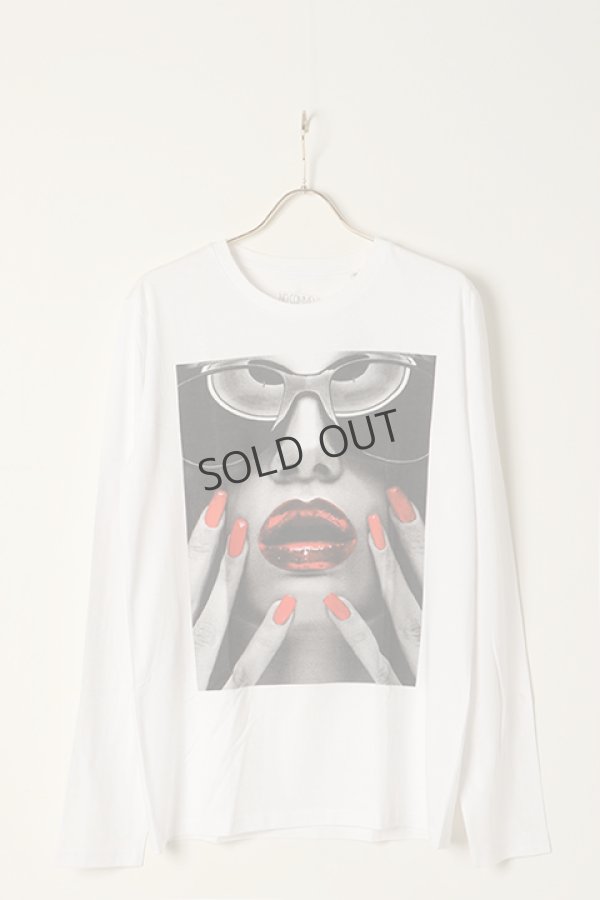 画像1: {SOLD}NO COMMENT PARIS ノーコメントパリ tendance-glamour L/S{NC-LTM.GLAM27-WHT-AFA} (1)