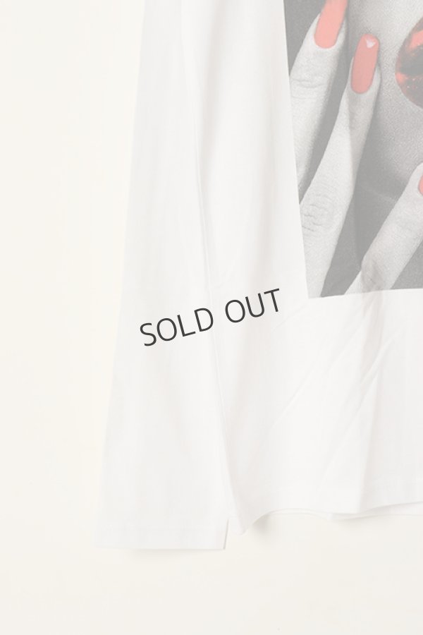 画像4: {SOLD}NO COMMENT PARIS ノーコメントパリ tendance-glamour L/S{NC-LTM.GLAM27-WHT-AFA} (4)