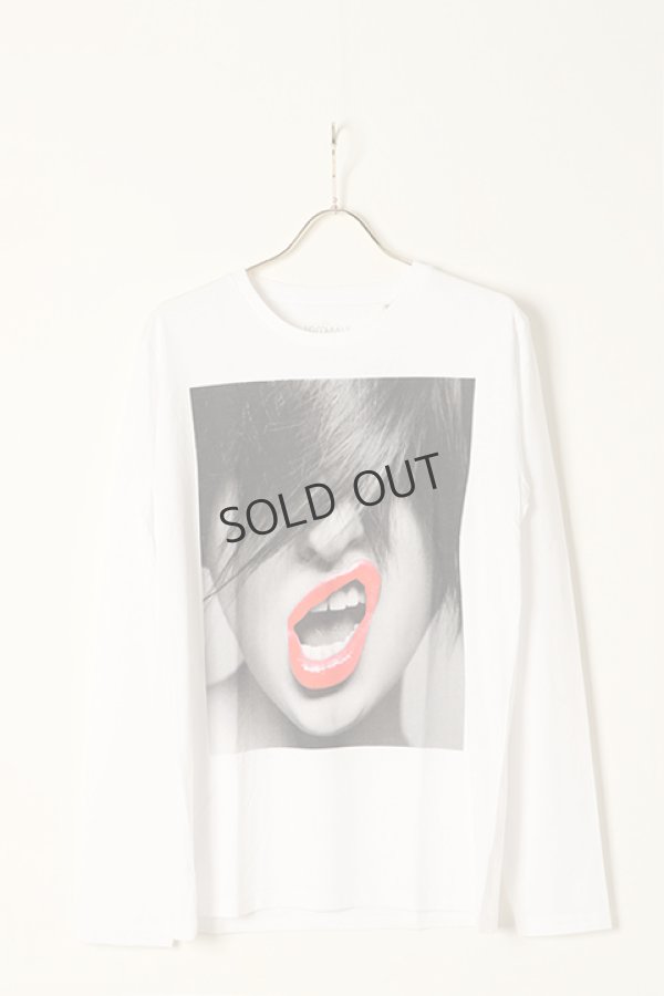 画像1: {SOLD}NO COMMENT PARIS ノーコメントパリ bad hipster bad girl L/S{NC-LTM.HIP08-WHT-AFA} (1)