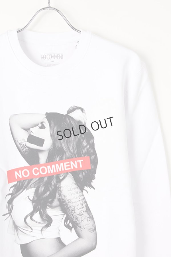 画像3: {SOLD}NO COMMENT PARIS ノーコメントパリ SWEAT posing{NC-SWM.LTN192-1-WHT-AIA} (3)