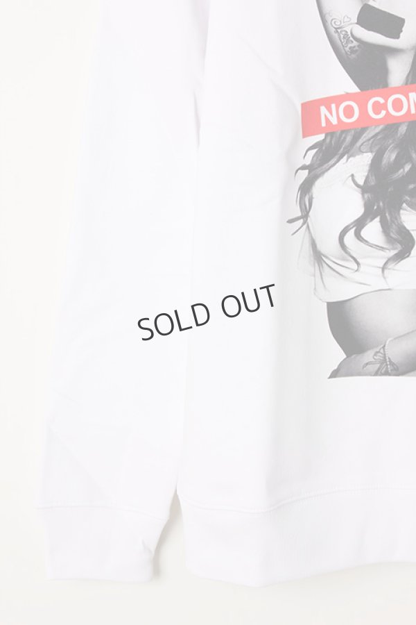 画像4: {SOLD}NO COMMENT PARIS ノーコメントパリ SWEAT posing{NC-SWM.LTN192-1-WHT-AIA} (4)