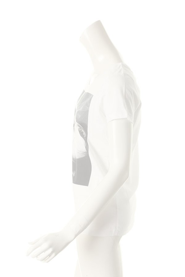 画像3:  {SOLD} NO COMMENT PARIS ノーコメントパリ 【Japan Limited】T-SHIRT L-CREW smoke{NC-TL.LTN02-WHT-AGS} (3)