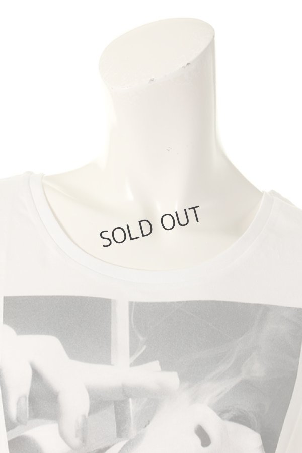 画像4: {SOLD}NO COMMENT PARIS ノーコメントパリ 【Japan Limited】T-SHIRT L-CREW smoke{NC-TL.LTN02-WHT-AGS} (4)
