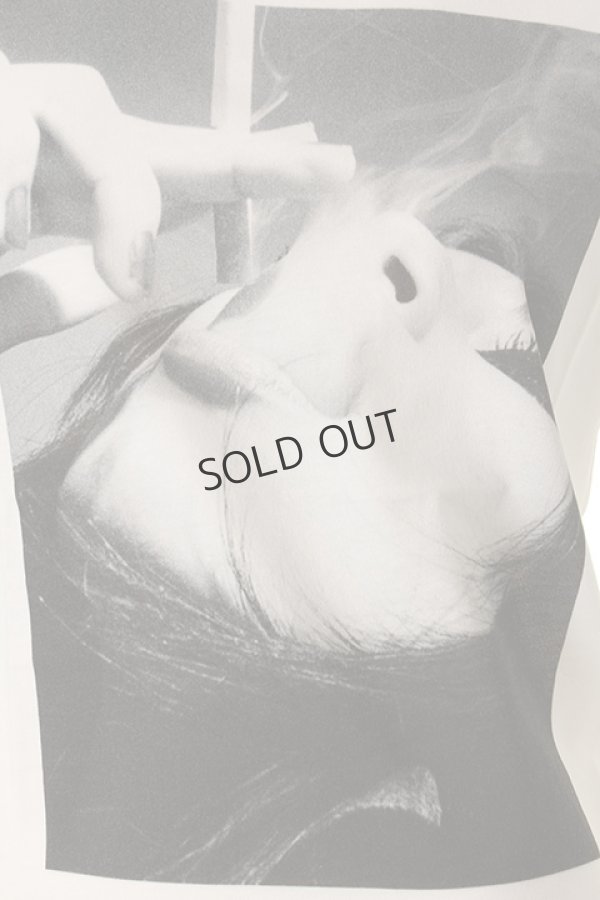 画像5: {SOLD}NO COMMENT PARIS ノーコメントパリ 【Japan Limited】T-SHIRT L-CREW smoke{NC-TL.LTN02-WHT-AGS} (5)