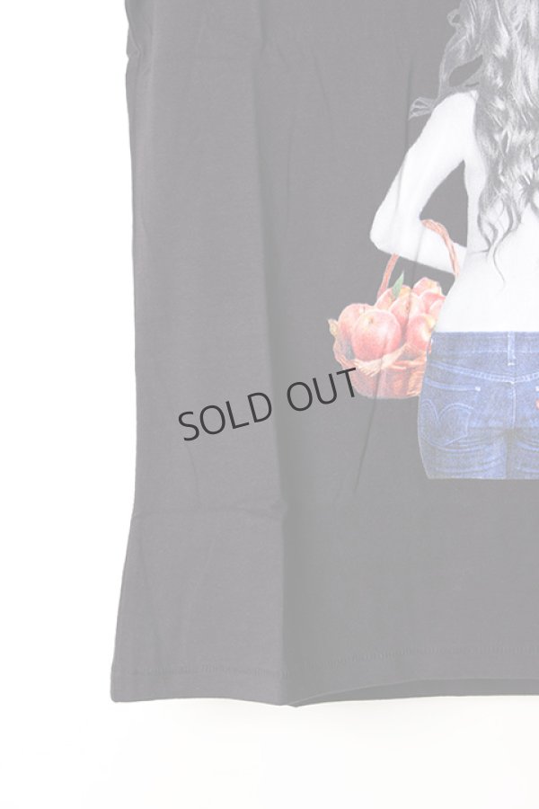 画像5: {SOLD}NO COMMENT PARIS ノーコメントパリ 【Japan Limited】T-SHIRT L-CREW witch apple{NC-TL.LTN147-BLK-AIS} (5)