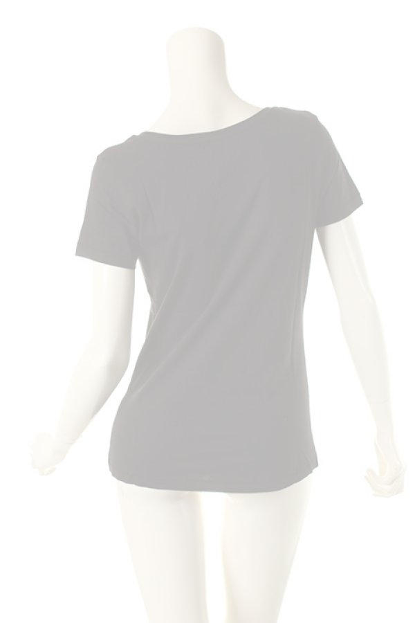 画像2:   NO COMMENT PARIS ノーコメントパリ 【Japan Limited】T-SHIRT L-CREW punk hair{NC-TL.LTN18-BLK-AGS} (2)