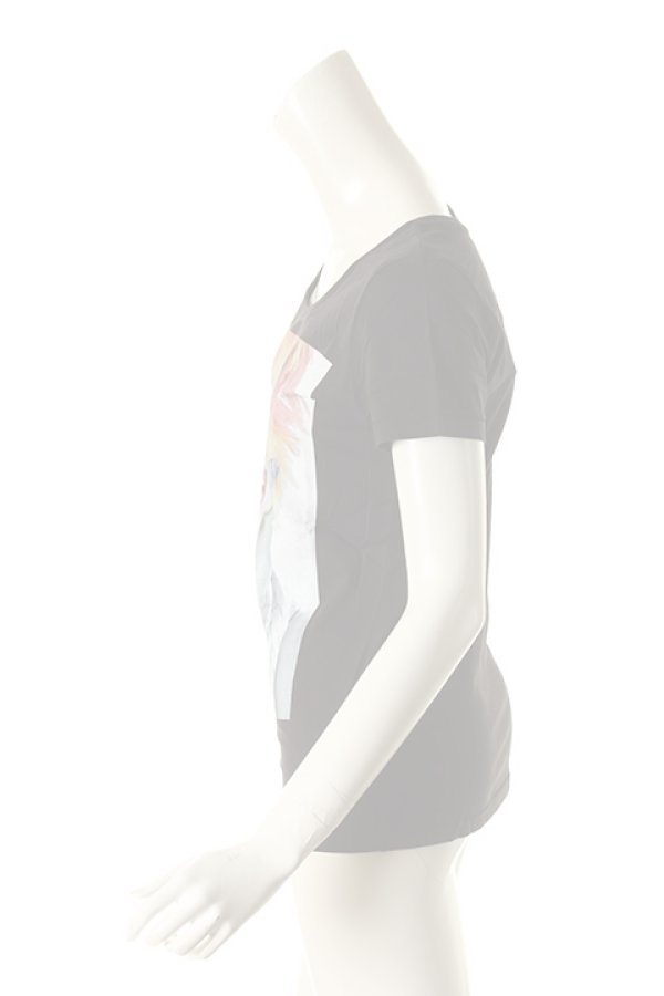 画像3:   NO COMMENT PARIS ノーコメントパリ 【Japan Limited】T-SHIRT L-CREW punk hair{NC-TL.LTN18-BLK-AGS} (3)