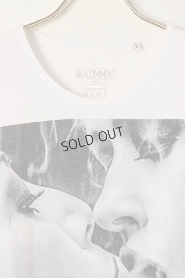 画像2: {SOLD}NO COMMENT PARIS ノーコメントパリ 【Japan Limited】T-SHIRT M-CREW love{NC-TM.LTN13-WHT-AGS} (2)
