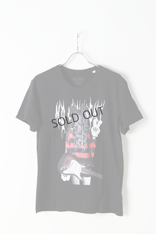 画像1: {SOLD}NO COMMENT PARIS ノーコメントパリ 【Japan Limited】T-SHIRT M-CREW grunge girl{NC-TM.LTN212-1-BLK-BJS} (1)