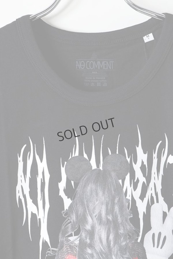 画像3: {SOLD}NO COMMENT PARIS ノーコメントパリ 【Japan Limited】T-SHIRT M-CREW grunge girl{NC-TM.LTN212-1-BLK-BJS} (3)