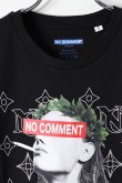 画像3: {SOLD}NO COMMENT PARIS ノーコメントパリ【BLUE LINE】 【Japan Limited】T-SHIRT UNISEX OP mono{NC-TU.OLYMPIC11-BLK-BJS} (3)