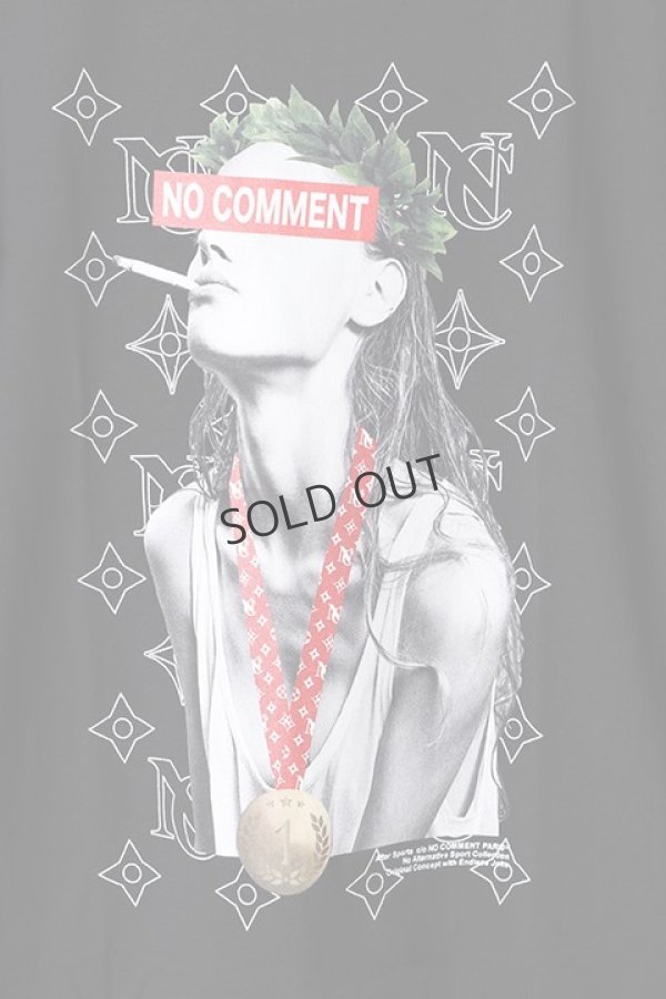 画像4: {SOLD}NO COMMENT PARIS ノーコメントパリ【BLUE LINE】 【Japan Limited】T-SHIRT UNISEX OP mono{NC-TU.OLYMPIC11-BLK-BJS} (4)