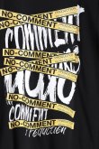 画像4: {SOLD}NO COMMENT PARIS ノーコメントパリ【BLUE LINE】 【Japan Limited】T-SHIRT UNISEX tape NC{NC-TU.ULTN035-1-BLK-BJS} (4)