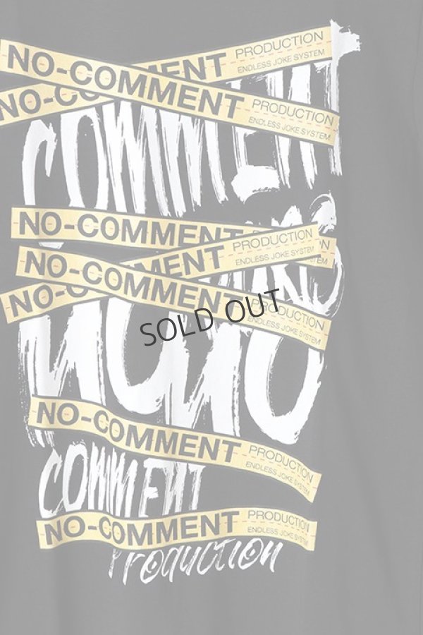 画像4: {SOLD}NO COMMENT PARIS ノーコメントパリ【BLUE LINE】 【Japan Limited】T-SHIRT UNISEX tape NC{NC-TU.ULTN035-1-BLK-BJS} (4)