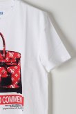 画像2: {SOLD}NO COMMENT PARIS ノーコメントパリ【BLUE LINE】 【Japan Limited】T-SHIRT UNISEX red kerry{NC-TU.ULTN039-1-WHT-BJS} (2)