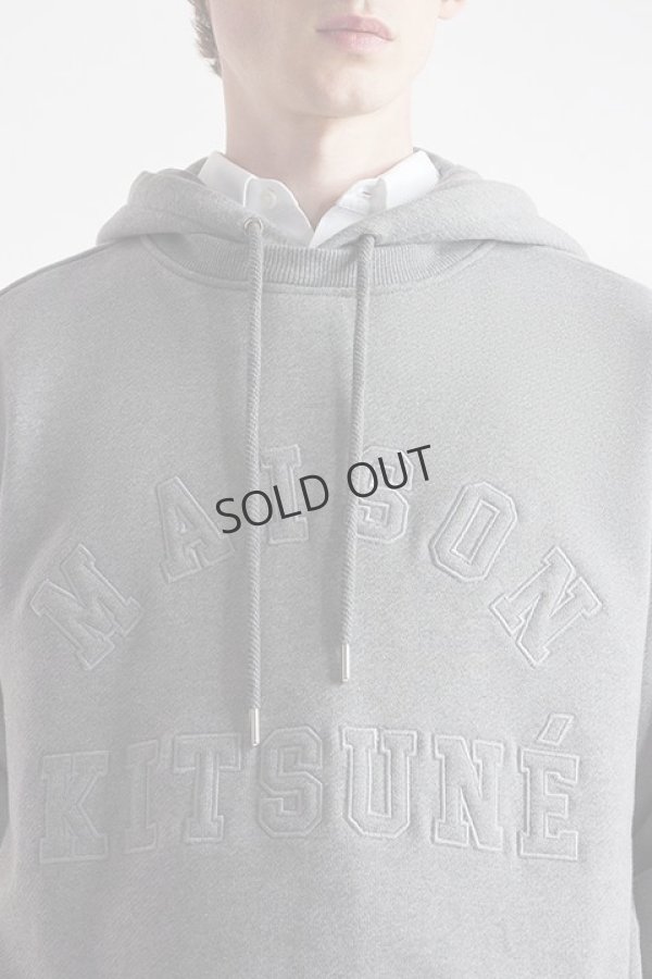 画像5: {SOLD}MAISON KITSUNE メゾンキツネ バーシティ オーバーサイズ フーディ{-BDA} (5)