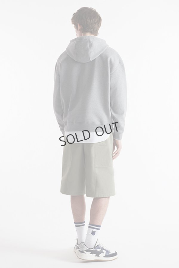 画像6: {SOLD}MAISON KITSUNE メゾンキツネ バーシティ オーバーサイズ フーディ{-BDA} (6)
