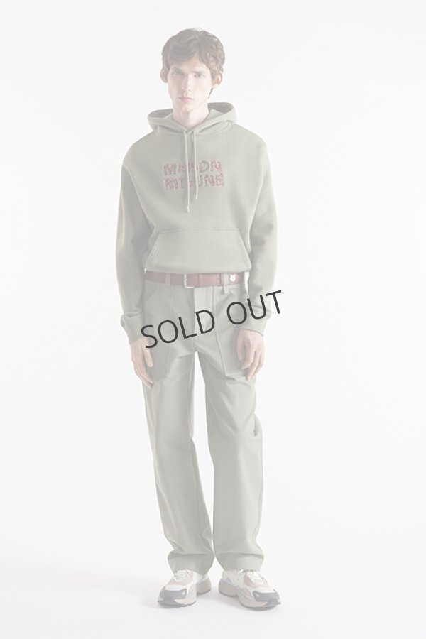 画像3: {SOLD}MAISON KITSUNE メゾンキツネ ウッドランド アルファベット コンフォート パーカー{-BDA} (3)