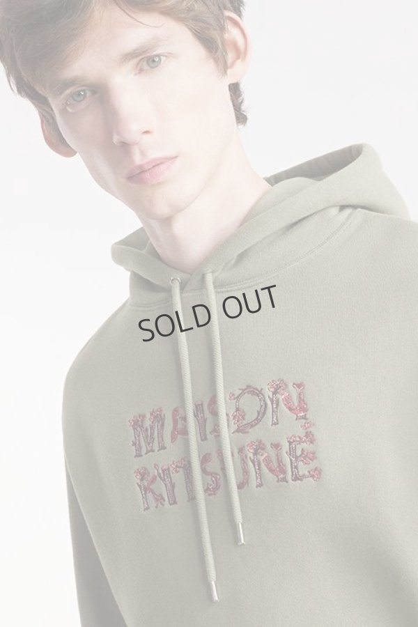 画像5: {SOLD}MAISON KITSUNE メゾンキツネ ウッドランド アルファベット コンフォート パーカー{-BDA} (5)