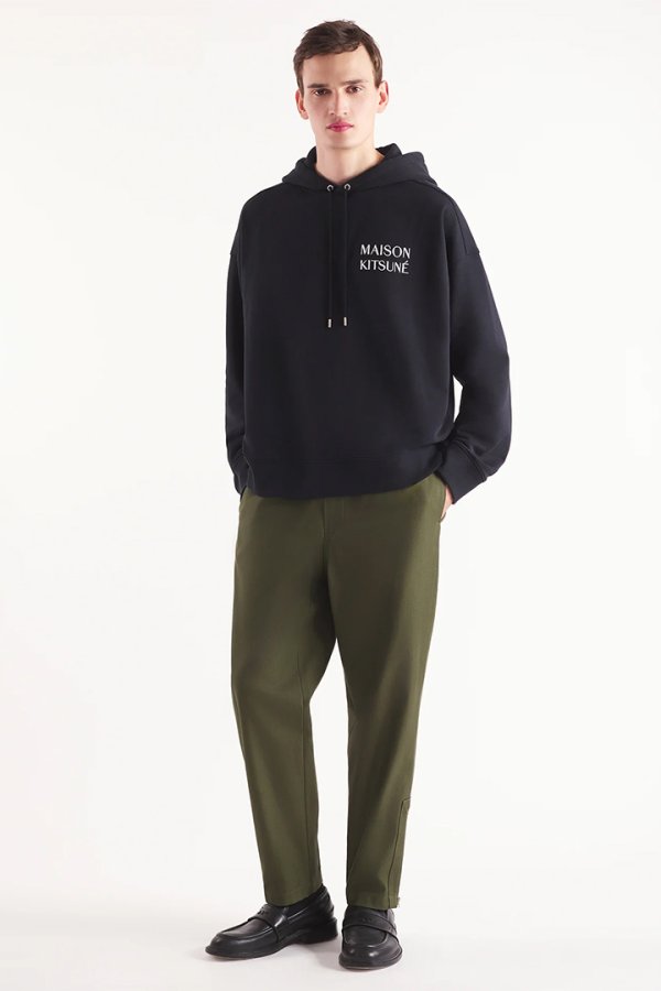 画像3: MAISON KITSUNE メゾンキツネ WATERFALL OVERSIZE HOODIE{-BDA} (3)