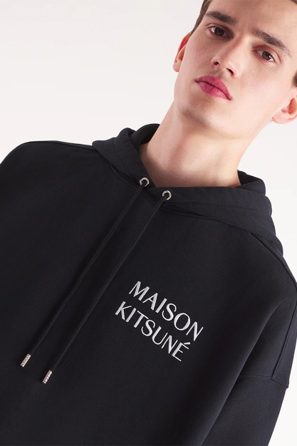 画像5: MAISON KITSUNE メゾンキツネ WATERFALL OVERSIZE HOODIE{-BDA} (5)