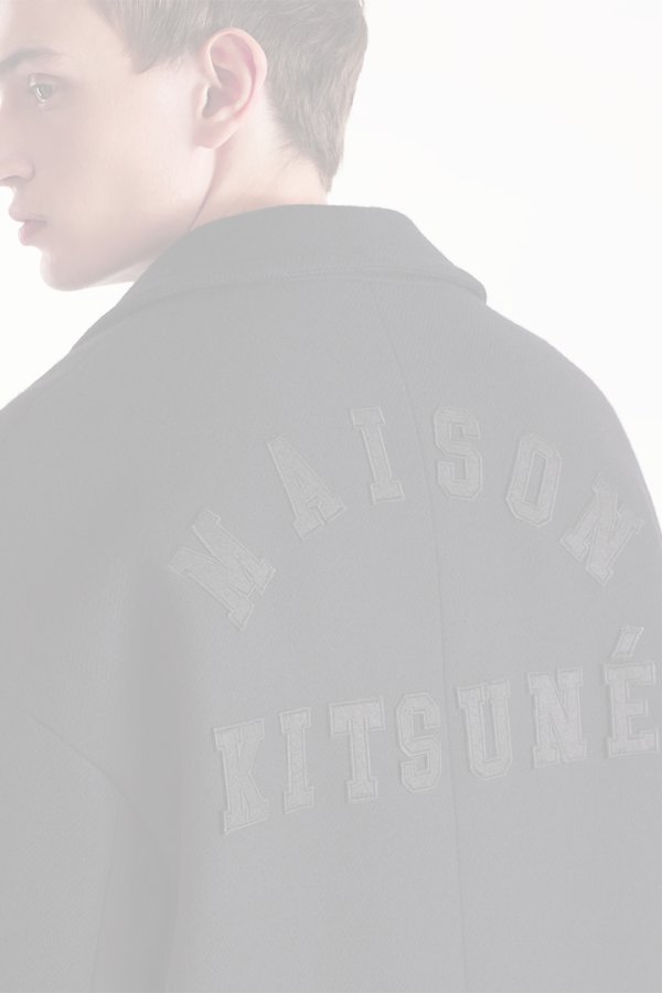 画像5:   MAISON KITSUNE メゾンキツネ ウール コート {-BDA}  :NM02212WM0026P199-48  (5)