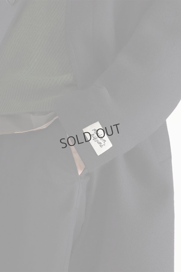 画像6: {SOLD}MAISON KITSUNE メゾンキツネ ウール コート{-BDA} (6)