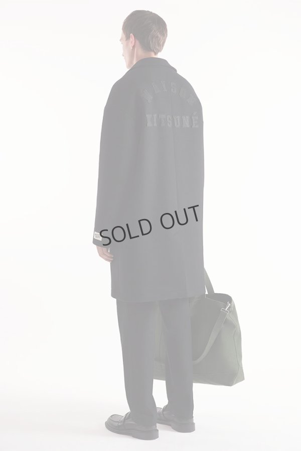 画像7: {SOLD}MAISON KITSUNE メゾンキツネ ウール コート{-BDA} (7)