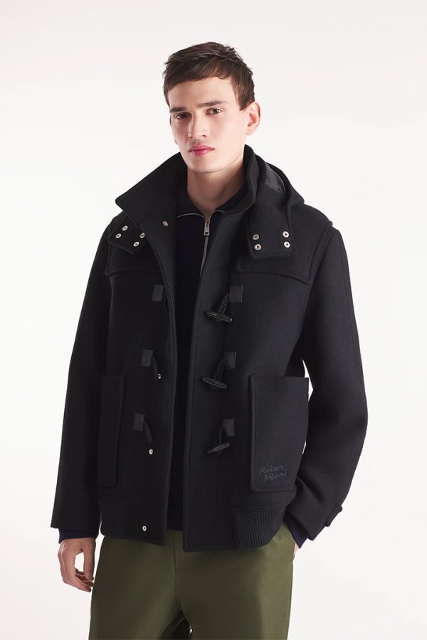 画像4: 【 30%OFF セール139,700円→97,790円】 MAISON KITSUNE メゾンキツネ ダッフル コート{-BDA} (4)