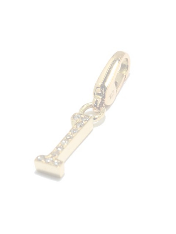 画像2:  {SOLD} CORE JEWELS コアジュエルス NUMERAL 1 CHARM {-ABA}  :NML-1S-WM-CM2-GD  (2)