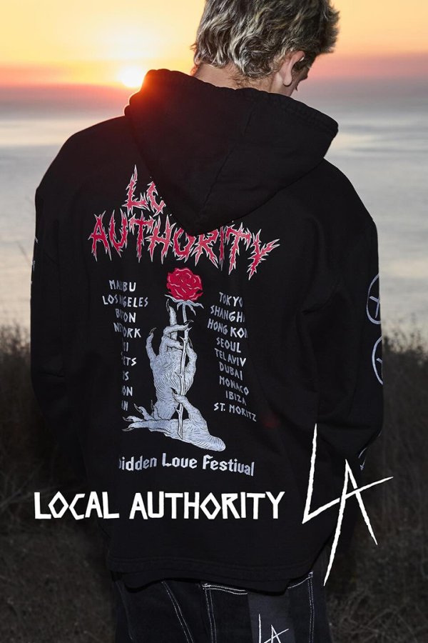 画像4: LOCAL AUTHORITY ローカルオーソリティ PENTAROSA REAPER FLEECE{-BDA} (4)