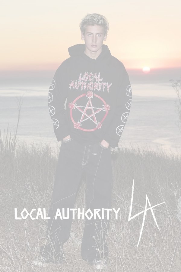 画像8:  {SOLD} LOCAL AUTHORITY ローカルオーソリティ PENTAROSA REAPER FLEECE{-BDA} (8)