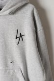 画像3: LOCAL AUTHORITY ローカルオーソリティ LA SLASH DESTROYED HOODIE{-BEA} (3)
