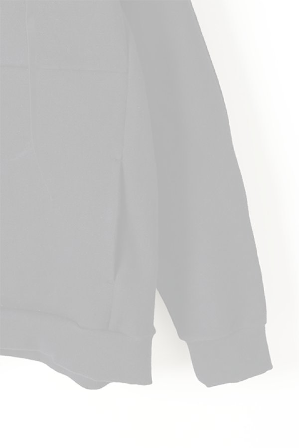 画像5:  {SOLD} OURET オーレット 硫化染ドビーストレッチフードZIPプルオーバー{-BJA} (5)