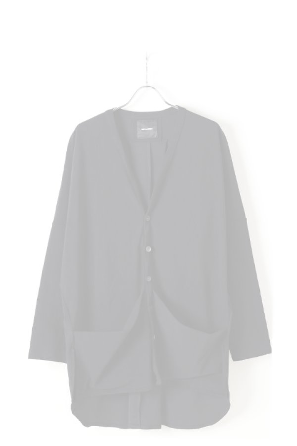 画像1:  {SOLD} OURET オーレット 強撚ナイロンニットドロップショルダーカーディガン{-BJA} (1)