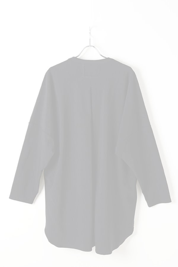 画像2:  {SOLD} OURET オーレット 強撚ナイロンニットドロップショルダーカーディガン{-BJA} (2)
