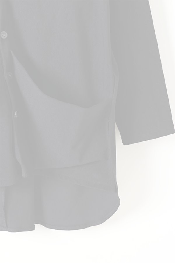 画像5:  {SOLD} OURET オーレット 強撚ナイロンニットドロップショルダーカーディガン{-BJA} (5)