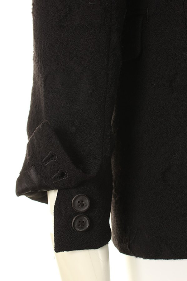 画像5: 【 50%OFF セール90,200円→45,100円】 OURET オーレット WOOL CUT JACQUARD WASHER TAILORED COLLAR JACKET{-AFA} (5)