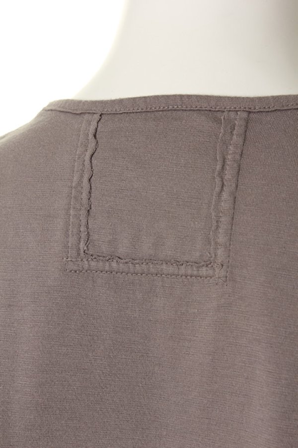 画像5: 【 50%OFF セール16,500円→8,250円】 OURET オーレット CASHMERE SILK COTTON JERSEY STITCH CREW NECK SHORT SLEEVE{-AGS} (5)