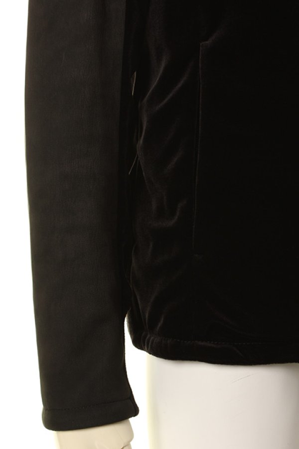 画像5: 【 50%OFF セール88,000円→44,000円】 OURET オーレット TRIACETATE VELOUR LEATHER SLEEVE SIMGLE RIDERS{-AGA} (5)