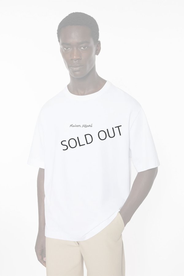 画像3: {SOLD} MAISON KITSUNE メゾンキツネ メゾン キツネ エンブロイダリー オーバーサイズ Tシャツ{-BES} (3)