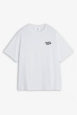 画像1: {SOLD}MAISON KITSUNE メゾンキツネ ハンドライティング エンブロイダリー オーバーサイズ Tシャツ {-BES} (1)