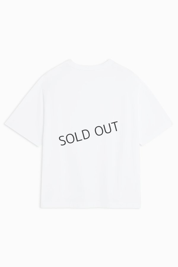 画像2: {SOLD}MAISON KITSUNE メゾンキツネ ボールド フォックスヘッド パッチ オーバーサイズ Tシャツ{-BES} (2)