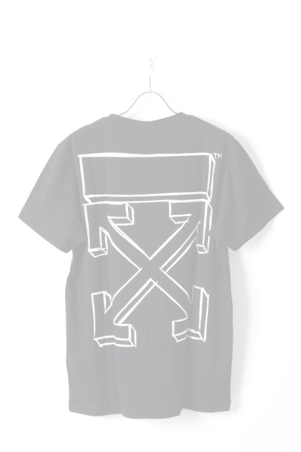 画像1:  {SOLD} Off-white オフホワイト MARKER ARROWS S/S T-SHIRT{OMAA027E18185024-BLK-AHA} (1)