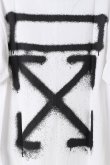 画像5: {SOLD}Off-white オフホワイト SPRAY PAINTING S/S OVER TEE{OMAA038R201850150110-WHT-BJS} (5)